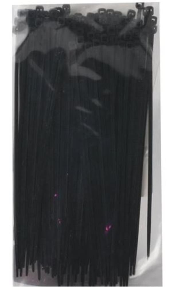 Tork TRK-300-3,5mm Siyah 100lü Kablo Bağı