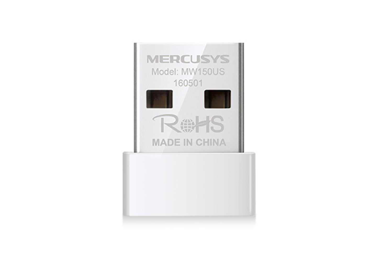 Tp-Link Mercusys MW150US 150 Mbps Nano Kablosuz USB Adaptör