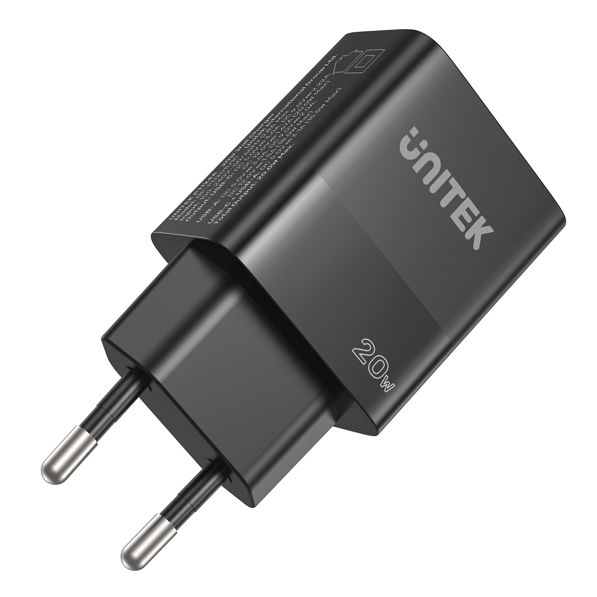 UNITEK 20W HIZLI ŞARJ ADAPTÖRÜ 1*USB-C (P1124ABK-EU)