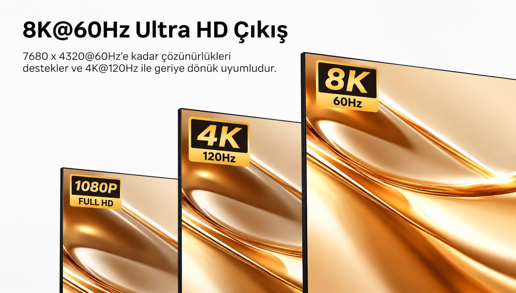 UNITEK 8K 60HZ DISPLAYPORT TO HDMI ADAPTOR (V1617AGY01)