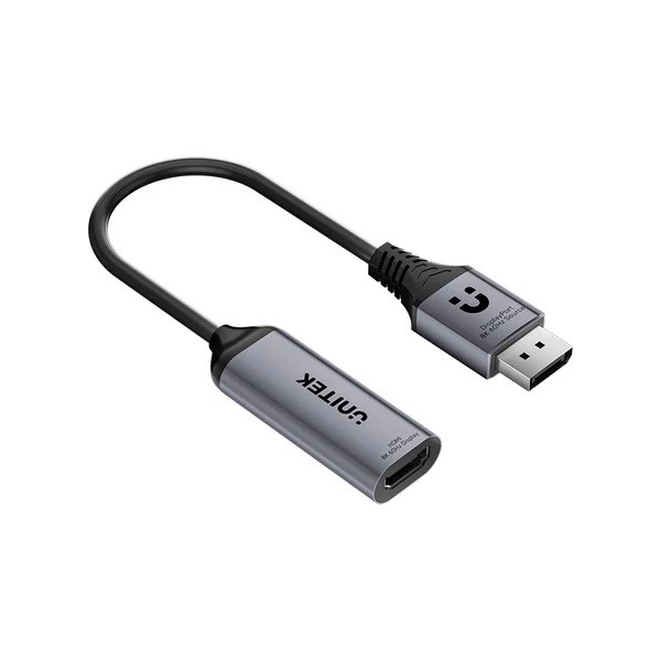 UNITEK 8K 60HZ DISPLAYPORT TO HDMI ADAPTOR (V1617AGY01)