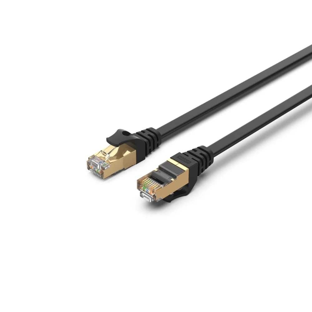 UNITEK CAT7 PATCH KABLO 1MT FLAT (C1897BK-1M)