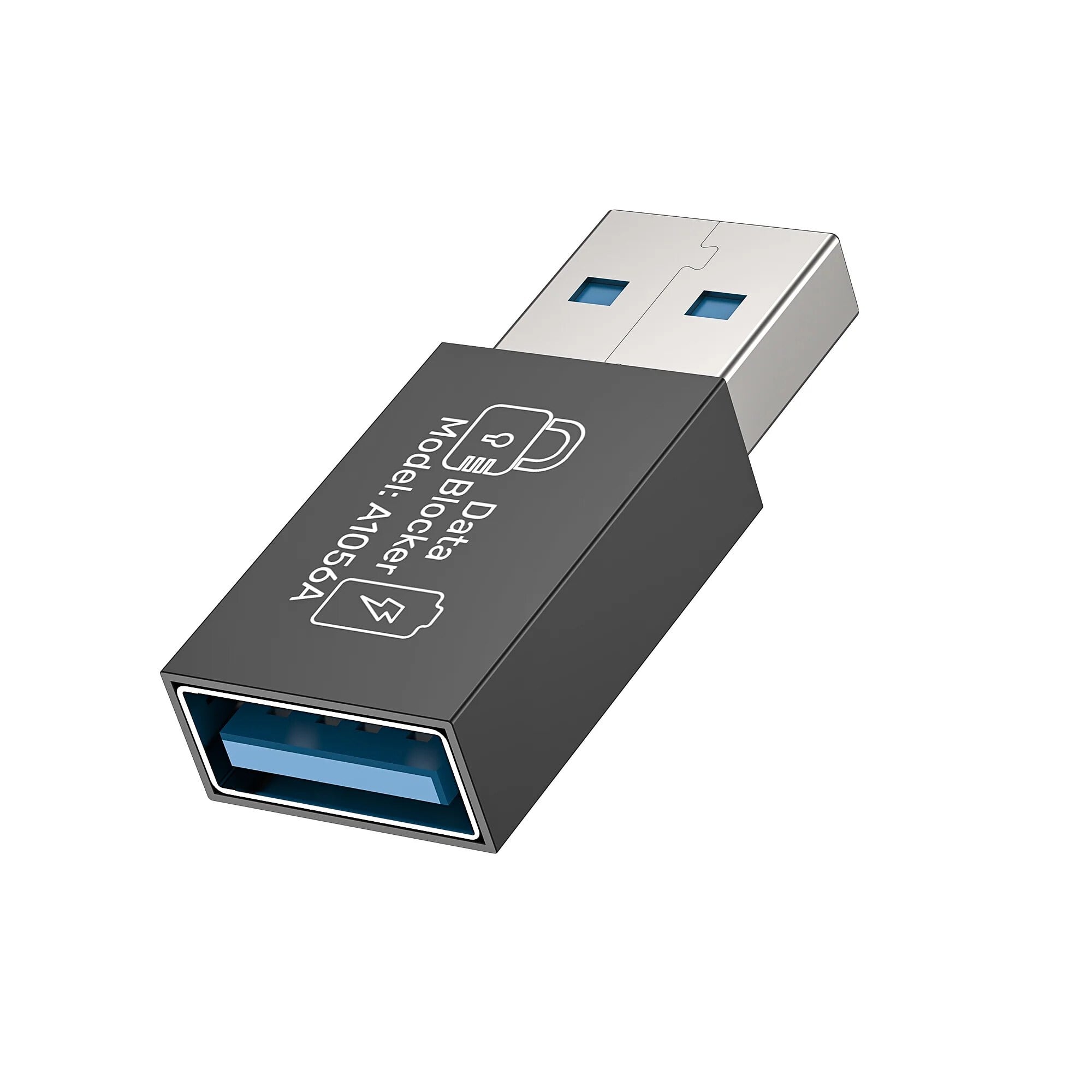 UNITEK DATASHIELD USB-A VERI ENGELLEYICI ADAPTOR (A1056ABK01)
