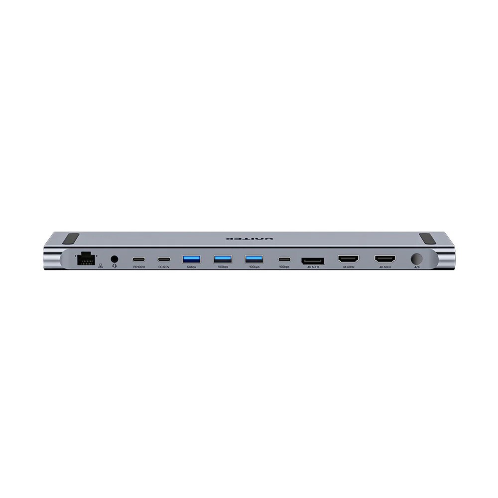 UNITEK UHUB15+ USB-C 4K BAGLANTI ISTASYONU (D1106AGY01)