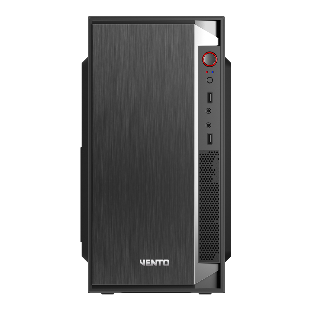 VENTO 350W VS119S Standart Micro ATX PC Kasası Siyah