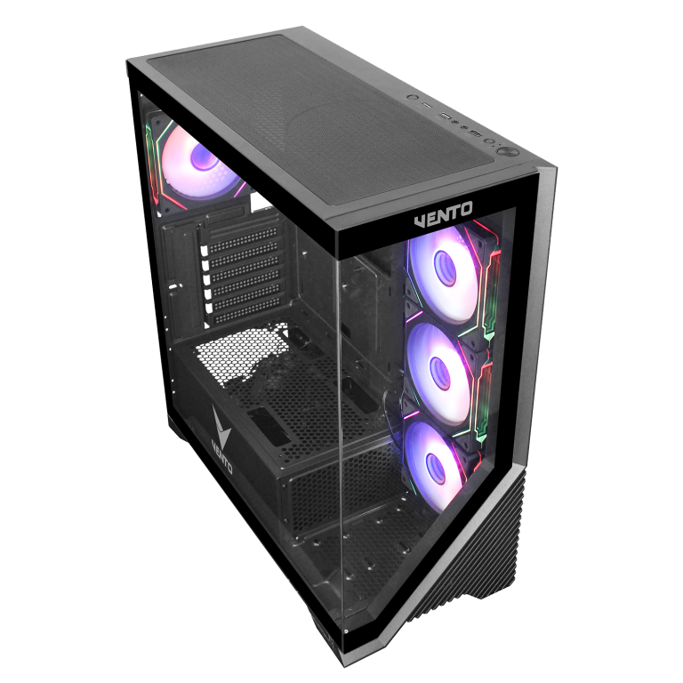 VENTO 850W 80+ BRONZE VG4202FLA Gaming E-ATX PC Kasası 360mm Soğutma Desteğ