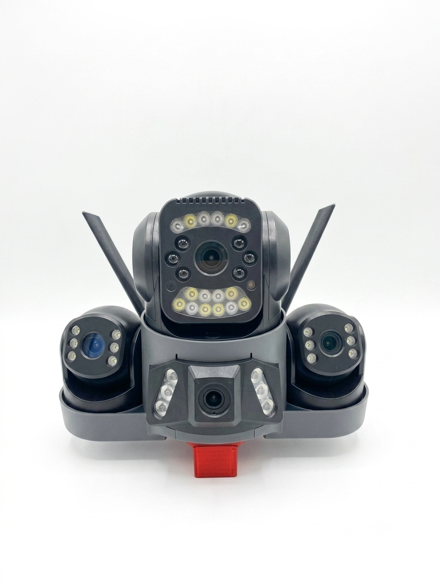 VIVA 4MP 4Lens PT Speed Dome 4G Solar Kamera SIM-864