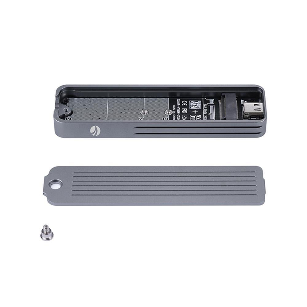 Vcom CU855SN-F USB 3.2 Gen 2 Type-C M.2 NVMe Parmak İzli SSD HDD Kutusu