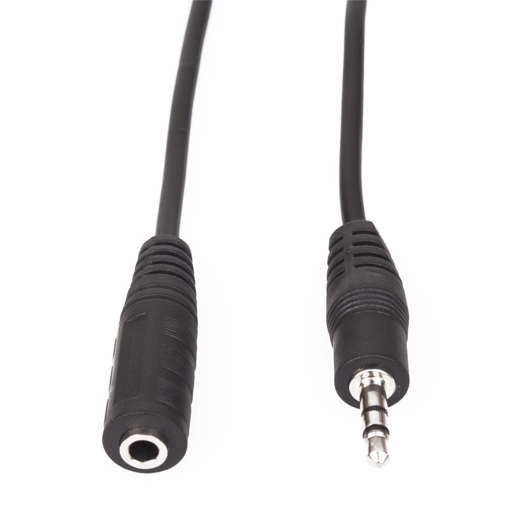 Vcom CV202-5.0 5.0Mt 3.5mm Stereo Uzatma Ses Kablosu