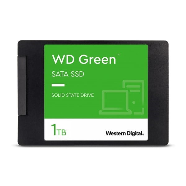 WD 1TB GREEN WDS100T3G0A 565- 465MB/s SATA-3 Disk