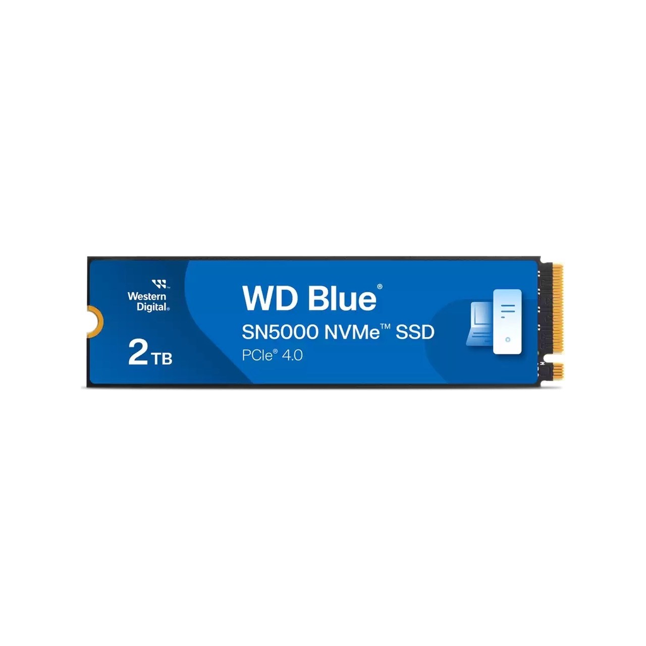 WD BLUE SN5000 2TB 5150/4950MB/s 2280 PCIe 4.0 NVME SSD WDS200T4B0E
