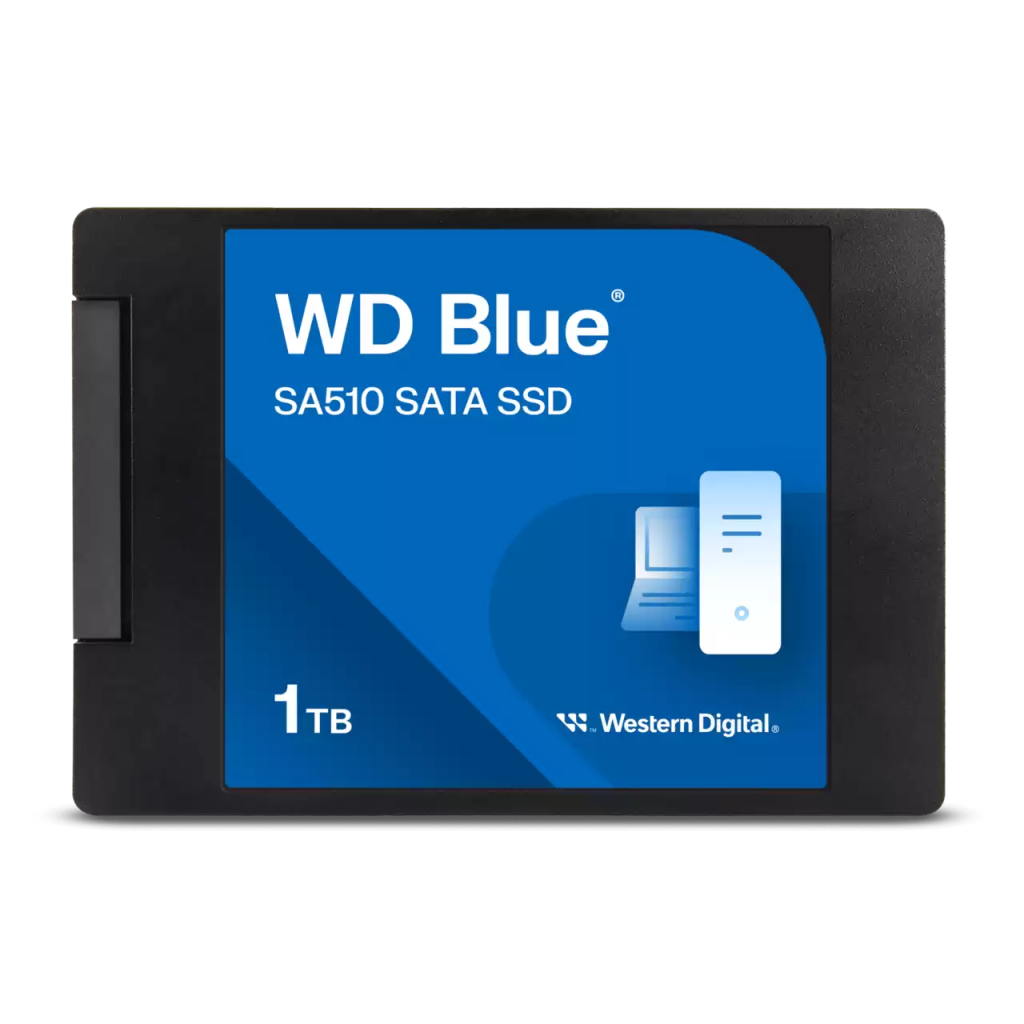 WD Blue SA510, WDS100T3B0A, 1TB, 560/510, 3D NAND, 2,5