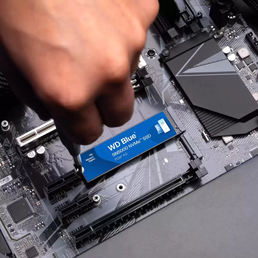 WD Blue SN5000, WDS500G4B0E, 500GB, 5000/4000, Gen4, NVMe PCIe M.2 2280,  SSD