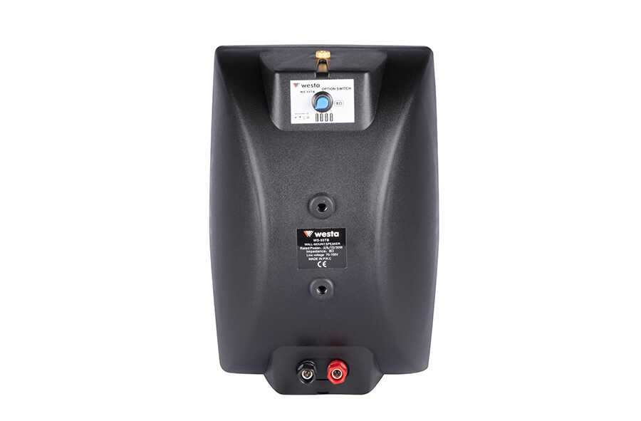 WESTA WS-55TB 13cm Plastik Kabin Siyah Hoparlör