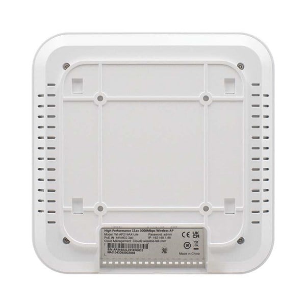 WITEK WI-AP219AX-LITE AX3000 Dual Band Kurumsal Access Point