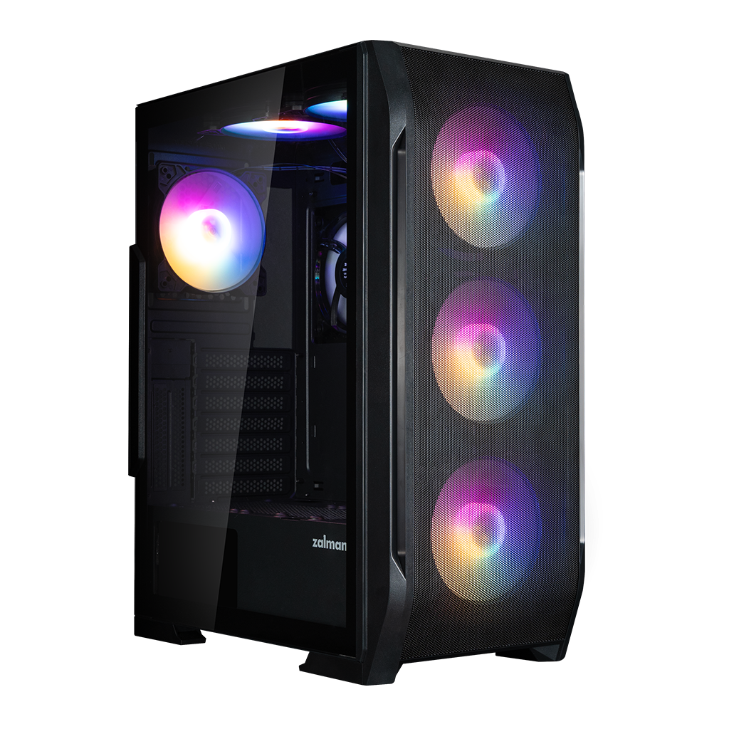 ZALMAN N7 Plus V2, 700W 80+, Mesh Panel, Tempered Glass, 6x120mm RGB Fan, ATX GAMING KASA