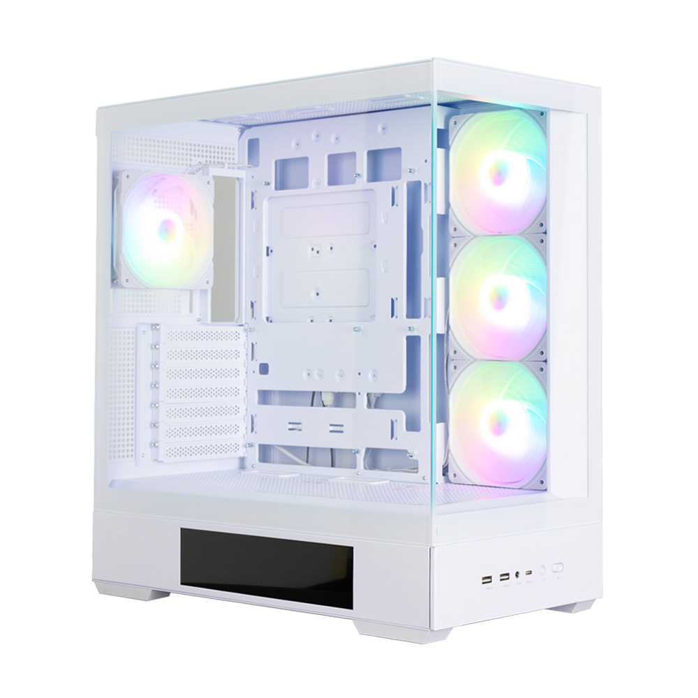 ZALMAN P40 DS WHITE Gaming Mid-Tower PC Kasası Beyaz