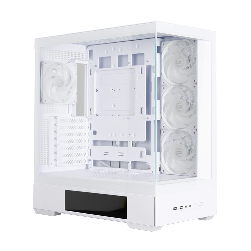 ZALMAN P40 DS WHITE Gaming Mid-Tower PC Kasası Beyaz