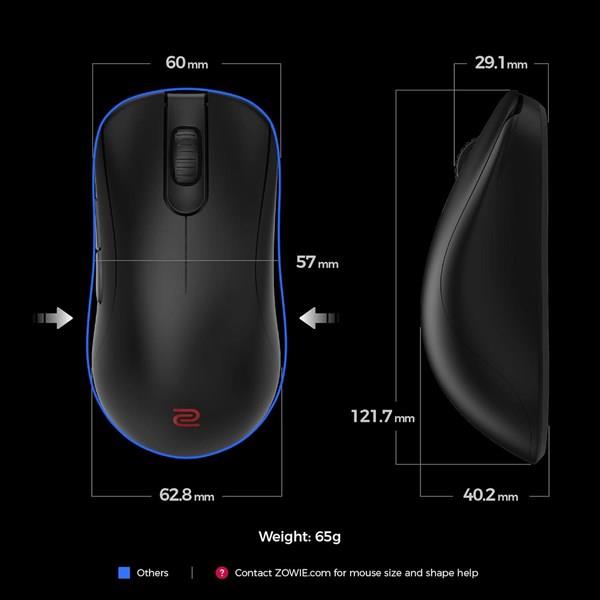 ZOWIE ZA13-DW 4K 4000Hz Küçük Boy Simetrik Kablosuz E-Spor Oyuncu Mouse