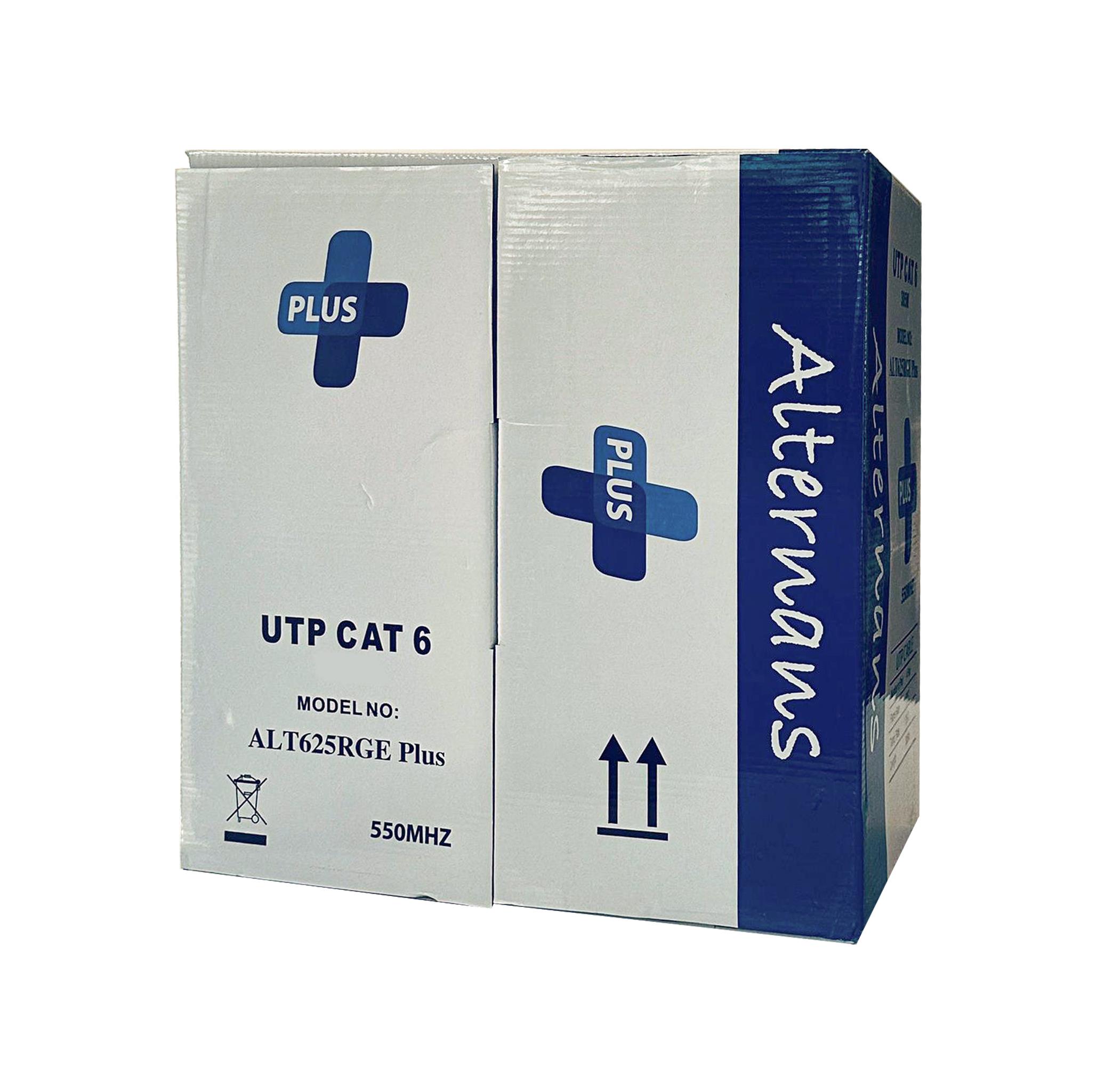 ALTERNAS CAT6 305M GRI AĞ ETHERNET KABLOSU KOLİ