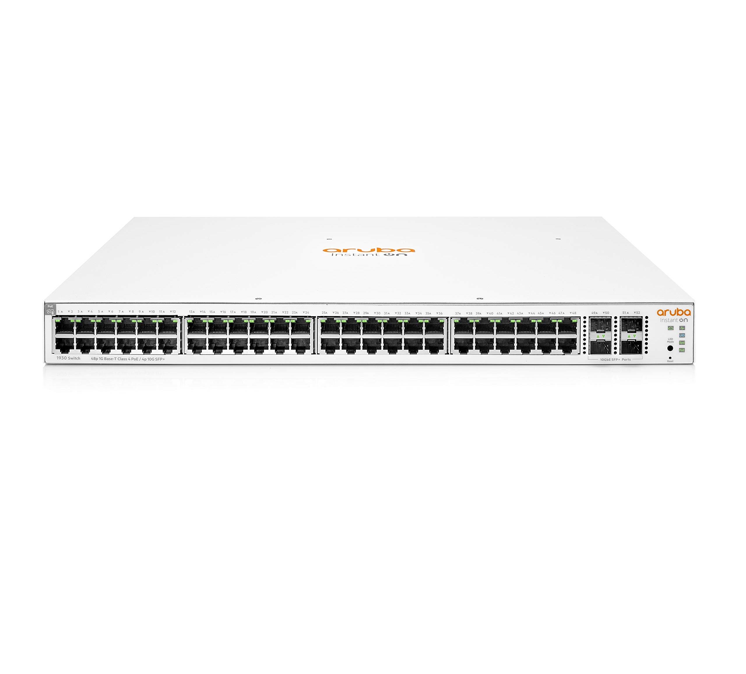 ARUBA 48port Instant On 1930 48G JL685A GIGABIT 4XSFP+ Yönetilebilir Switch RackMount