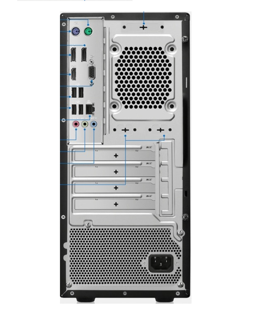 ASUS D700ME-5135000410 i5/13500 DDR4 16GB 3200MHZ 512GB SSD VGA FREEDOS MASAÜSTÜ BİLGİSAYAR
