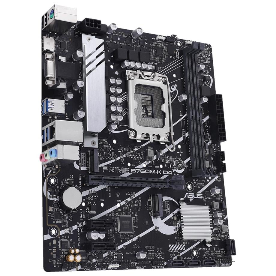 ASUS PRIME B760M-K D4 DDR4 5333MHz(OC) RGB M.2 mATX 1700p