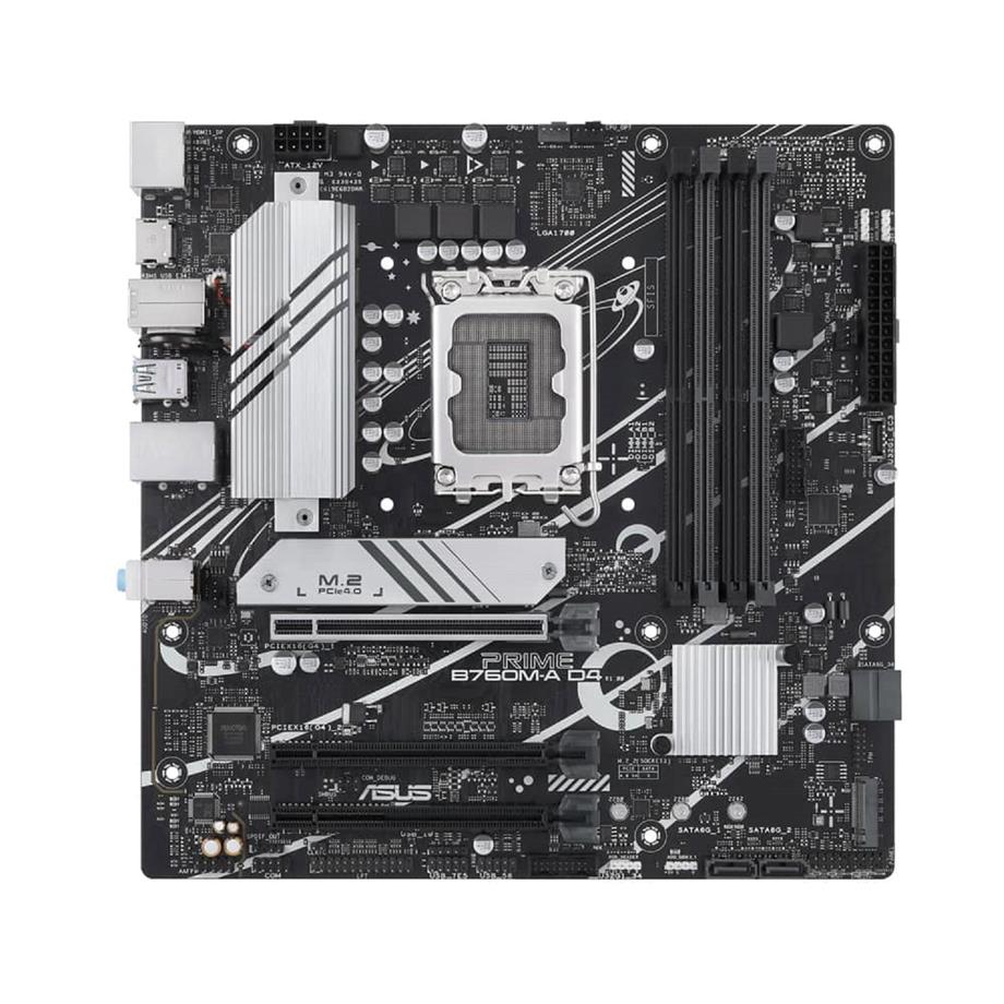 ASUS PRIME B760M-K D4 DDR4 5333MHz(OC) RGB M.2 mATX 1700p
