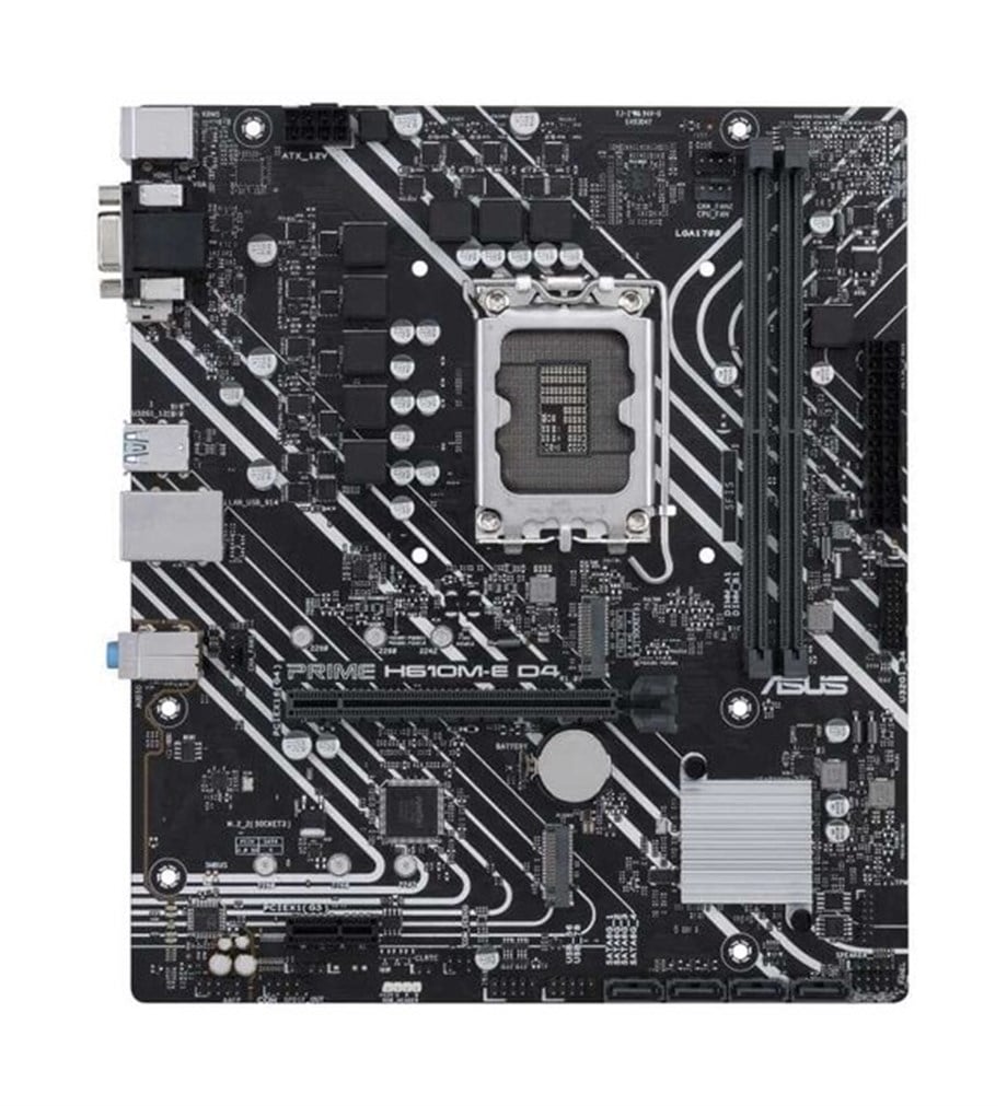 ASUS PRIME H610M-E D4-CSM DDR4 3200MHz DP HDMI M.2 mATX 1700p