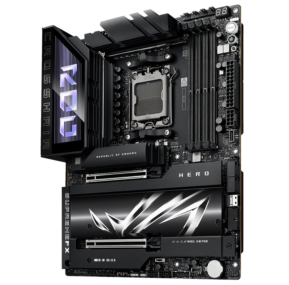 Asus ROG Crosshair X870E Hero AMD AM5 DDR5 ATX Anakart
