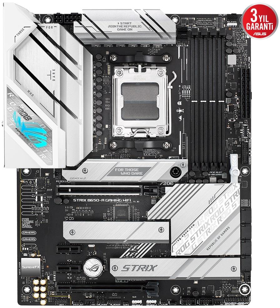 ASUS ROG STRIX B650-A GAMING WIFI DDR5 HDMI DP PCIE 16X V5.0 AM5 ATX