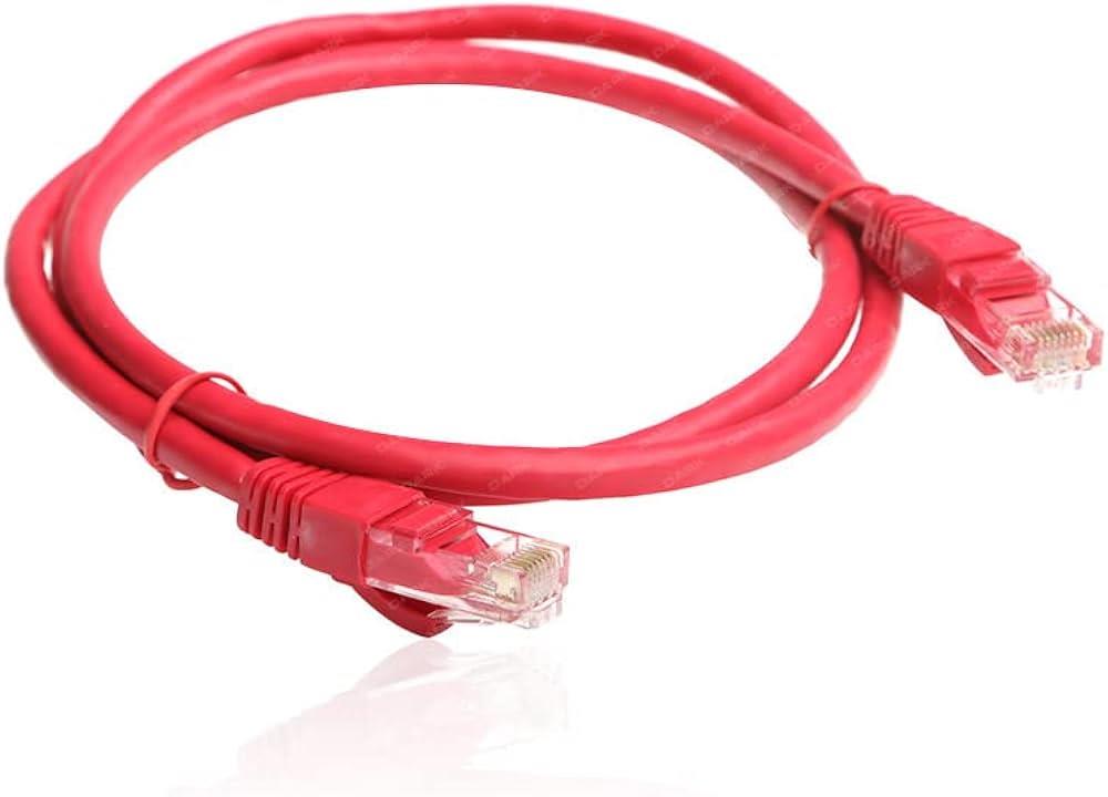 DARK DK-CB-NT6U100R 1MT UTP CAT6 PATCH KABLO KIRMIZI AWG24/7