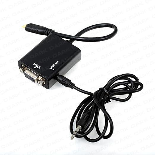 Dark DK-HD-AHDMIXVGA Mini Hdmı - Vga Ve Ses Aktif Kablosu
