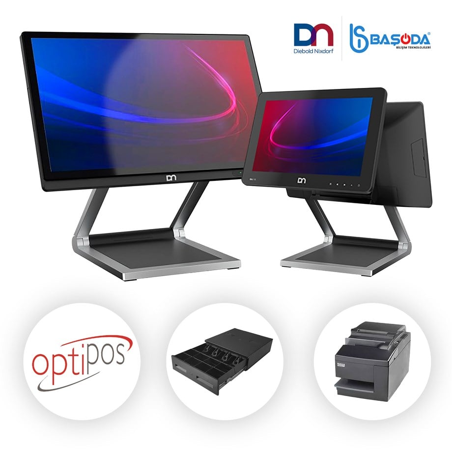 DIELBOLD NIXDORF BEETLE A1150 EFT POS ÖZELİKLİ YENİ NESİL DOKUNMATİK POS YAZAR KASA