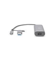 Digitus DN-3028 USB Tip C™ Gigabit Ethernet Adaptörü 2.5G, USB-C™ + USB-A (USB 3.1-3.0)