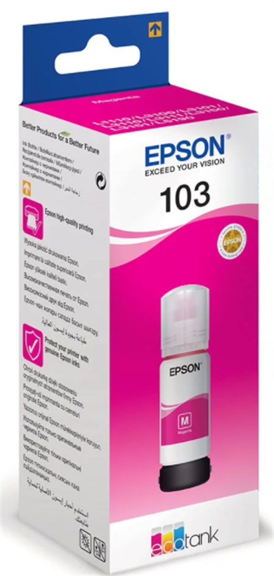 EPSON 103M T00S34A ECO TANK MAGENTA BOTTLE C13T00S24A (65 ML)-KIRMIZIEPSON C13T00S34A 103 KIRMIZI MÜREKKEP ŞİŞESİ | Mb Teknoloji | Bilgisayar Elektronik Gaming Ekipmanlar | 8715946655864EpsonTanklı Yazıcı MürekkepleriB04092