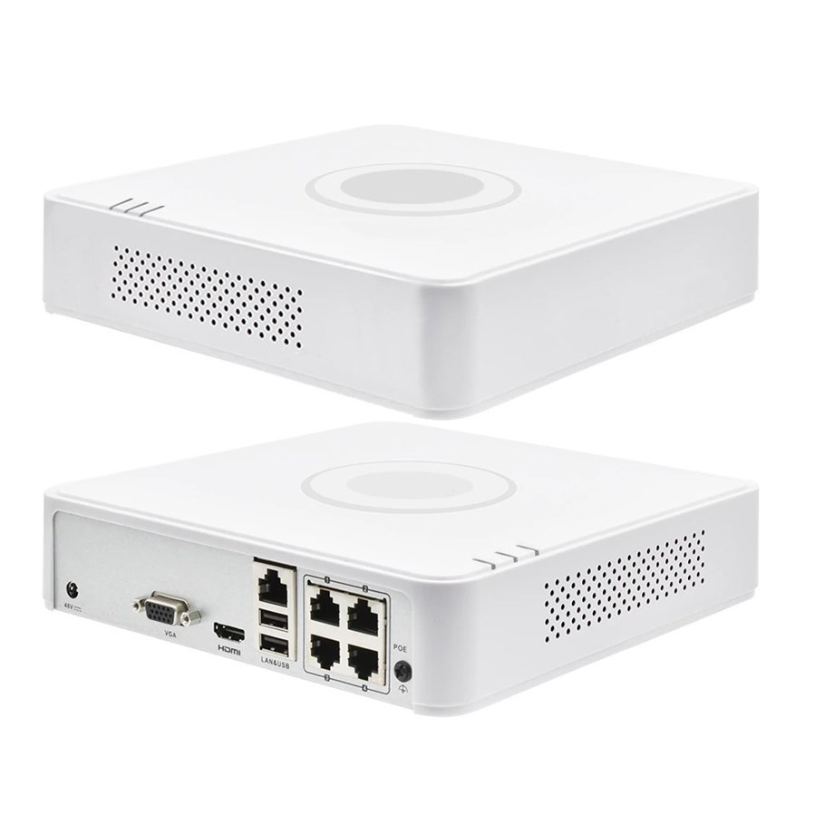 HIKVISION DS-7104NI-Q1 4 KANAL 1 HDD(6TB) NETWORK KAYIT CİHAZI (H.265+)
