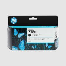 HP 738 Black Siyah 130ML Plotter Kartuşu 498N4A