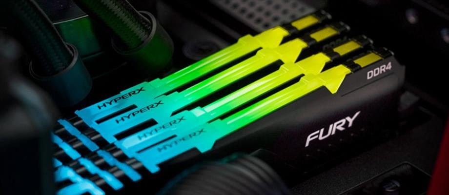 Kingston Hyperx FURY RGB 8 GB 3200 MHz DDR4 CL16 HX432C16FB3A/8 Ram