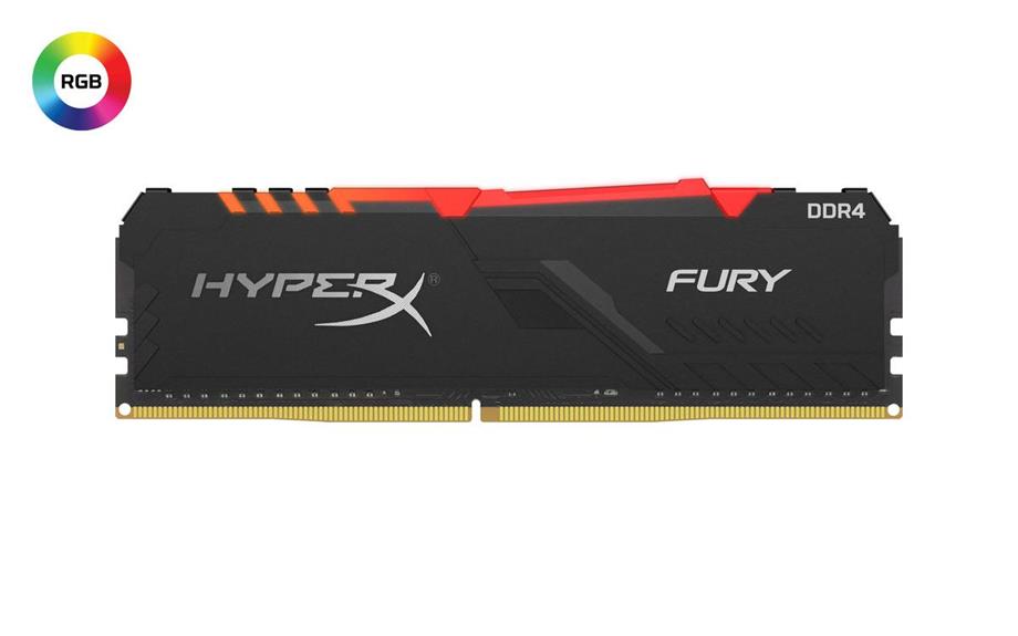 Kingston Hyperx FURY RGB 8 GB 3200 MHz DDR4 CL16 HX432C16FB3A/8 Ram