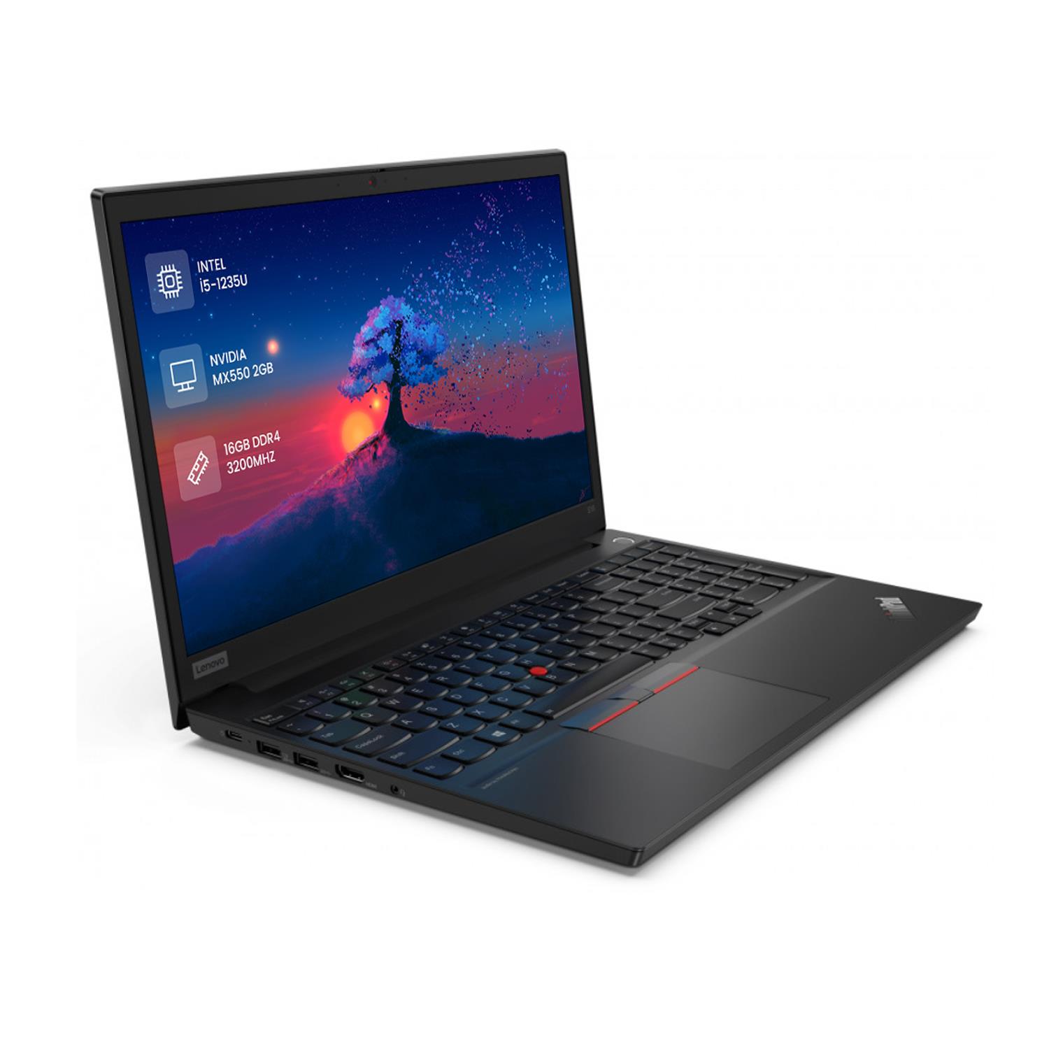 LENOVO THİNKPAD E15 G4 21E6004FTX İ5-1235U 16 GB 512 GB SSD MX550 15.6