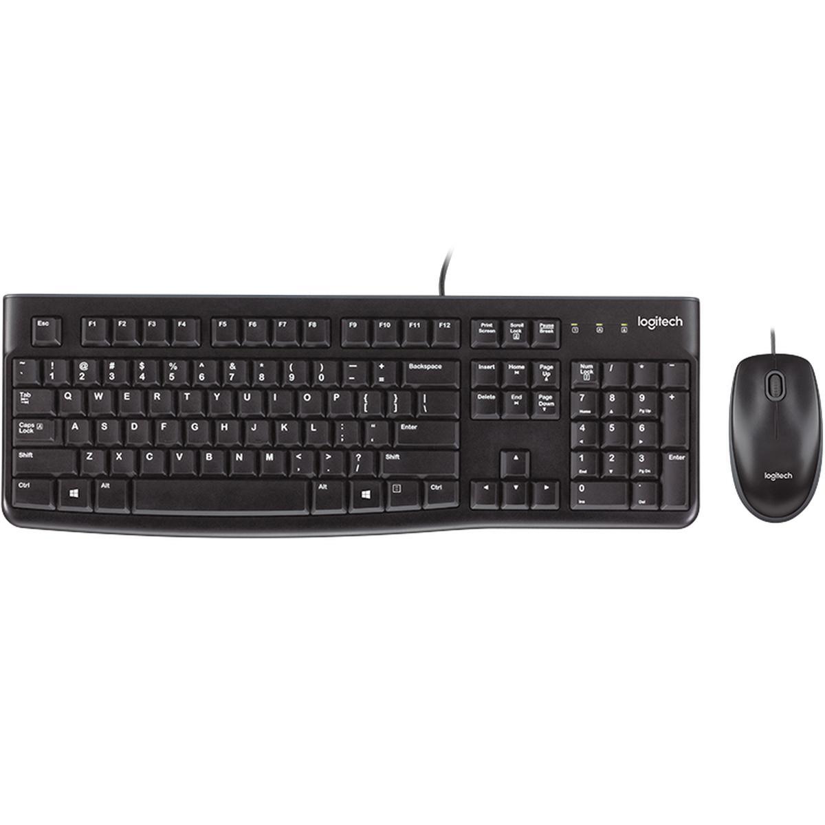 LOGITECH MK120 USB Q TRK MULTIMEDIA KLAVYE
