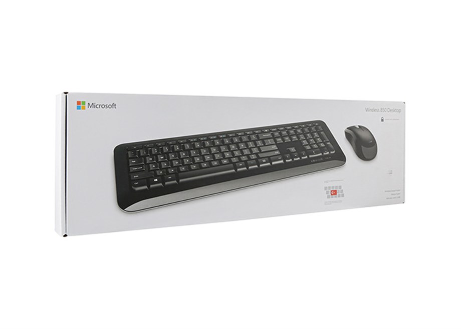 MICROSOFT PY9-00011 KABLOSUZ Q MULT.KLAVYE OPTİC MOUSE SİYAH SET