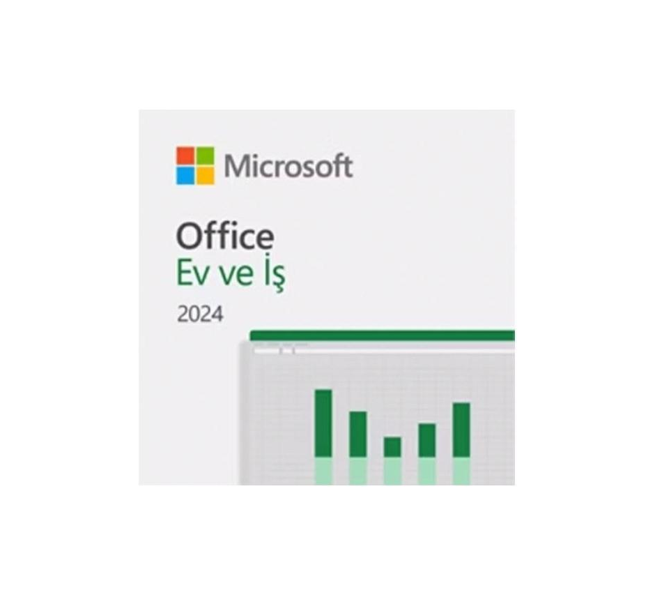 MS MİCROSOFT OFFİCE EV VE İŞ 2024 ESD 32/64 BİT EP2-06609-Home and Business TR TÜRKÇE-ESDMicrosoftOffice YazılımlarıB07196