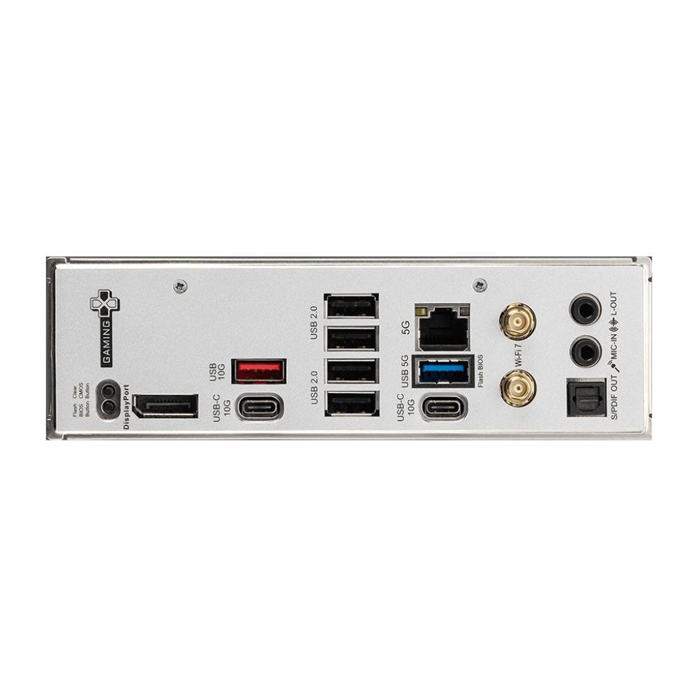MSI B850 GAMING PLUS WIFI AM5 DDR5 8200MHZ(OC) DP 3x M.2 USB 10Gbs 5G LAN WI-FI 7 ATX