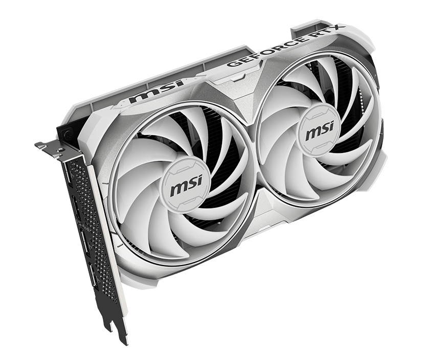 Msi GeForce RTX4060 Ventus 2X White 8G OC 8GB GDDR6 128Bit Ekran Kartı (3xDP 1xHDMI)