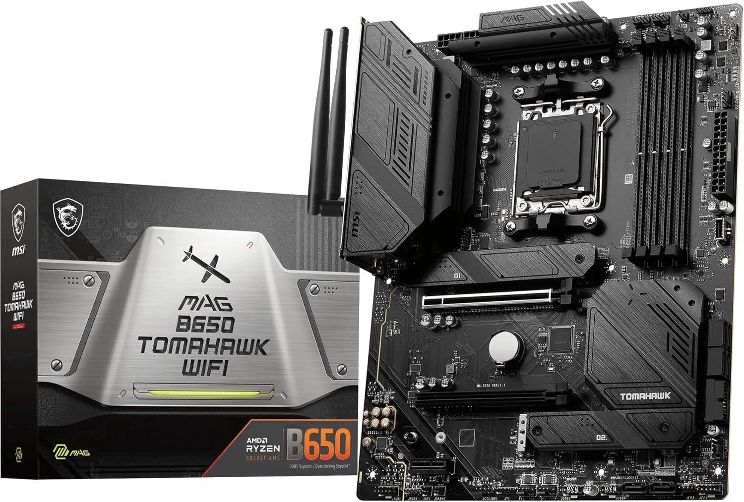 MSI MAG B650 Tomahawk Wi-Fi AMD AM5 DDR5 ATX Anakart