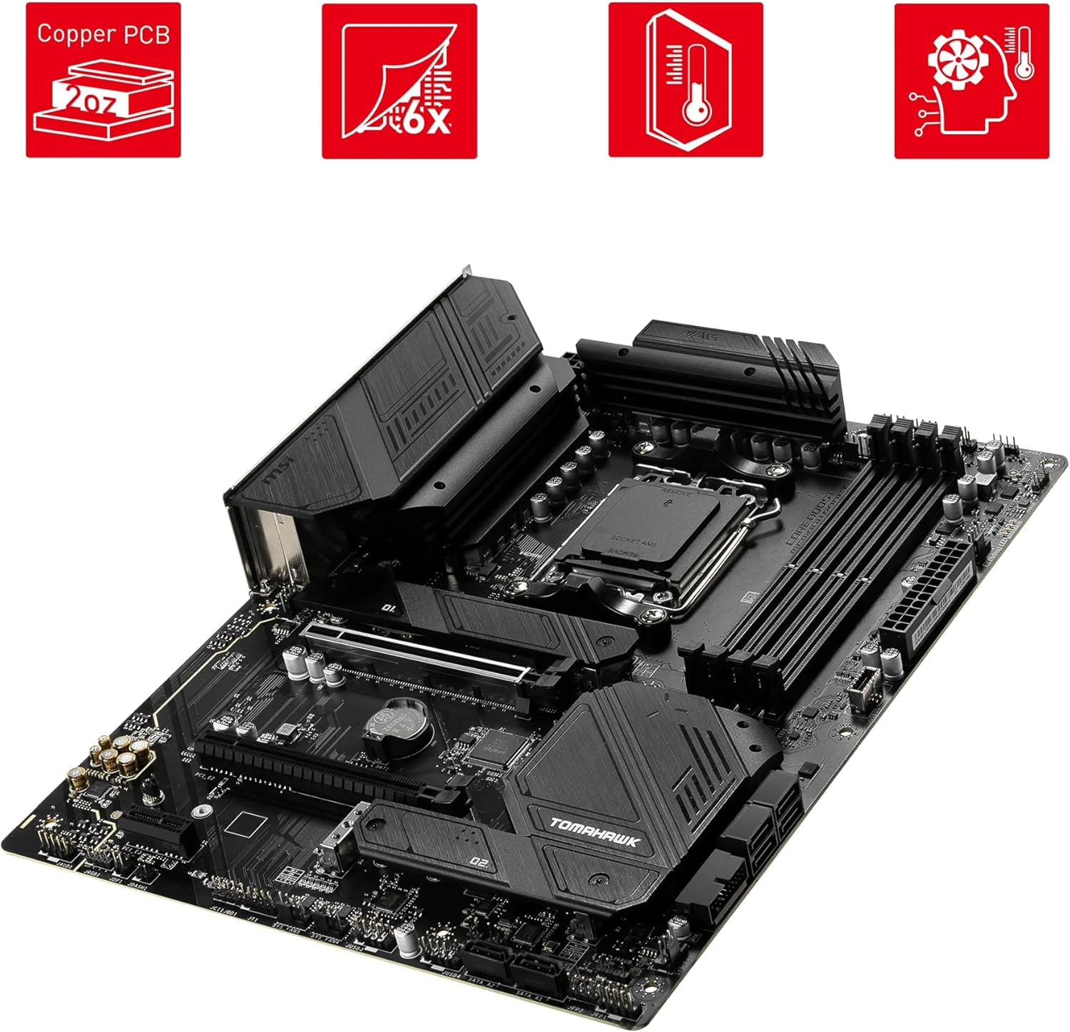 MSI MAG B650 Tomahawk Wi-Fi AMD AM5 DDR5 ATX Anakart