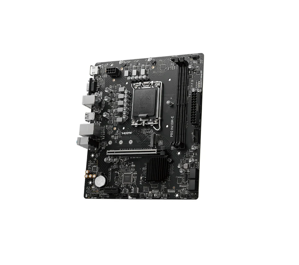 MSI Pro H610M-E Intel LGA1700 DDR5 Micro ATX Anakart