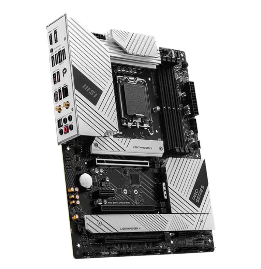 Msi Pro Z790-A Max WIFI DDR5 Intel Z790 Soket 1700 DDR5 7800(OC)MHz ATX Gaming (Oyuncu) Anakart